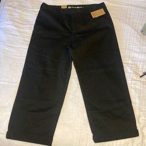 NWT: Dickies: Cropped Roll Hem Pants